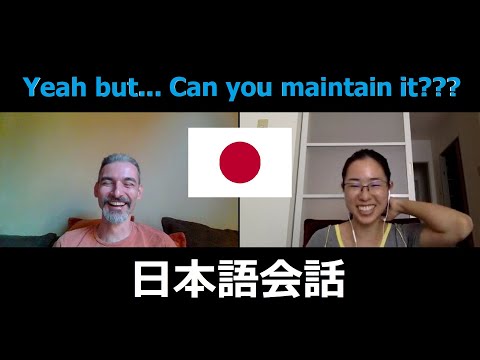 Language Maintenance Experiment (PART 1): a Japanese Conversation from 2ys ago [ENGLISH SUBTITLES]