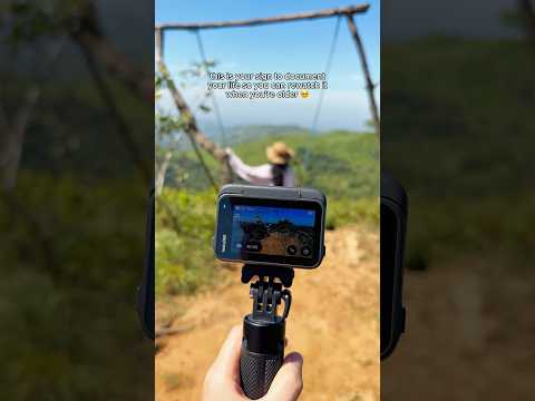 your future self will thank you 🥹 @insta360 #travel #hiking #nature
