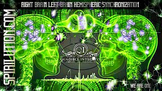 ★Left Brain/Right Brain Hemispheric Synchronization Formula★(Binaural Beats Healing Frequency Music)