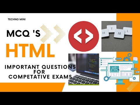 HTML language  Multiple questions and answer /MCQ For All Competitive Exams  an Interview | Multiple