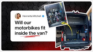 MOTOVAN: The Sprinter Van with a Built-In Motorcycle Garage!