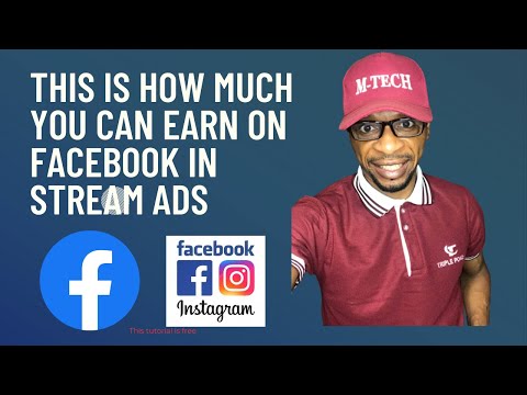 How much you can earn on Facebook in stream ads