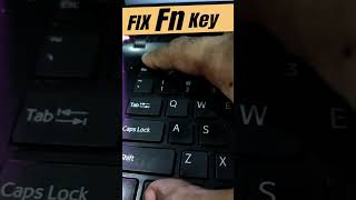 Enable/Disable Function (Fn) Key🔥 | Fix Fn key not working #shorts