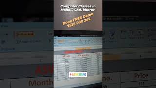 𝐖𝐞𝐛 𝐃𝐞𝐯𝐞𝐥𝐨𝐩𝐦𝐞𝐧𝐭 𝐓𝐫𝐚𝐢𝐧𝐢𝐧𝐠 𝐢𝐧 𝐊𝐡𝐚𝐫𝐚𝐫, 𝐂𝐡𝐚𝐧𝐝𝐢𝐠𝐚𝐫𝐡, 𝐌𝐨𝐡𝐚𝐥𝐢 | Advance Excel Training, Tally Training