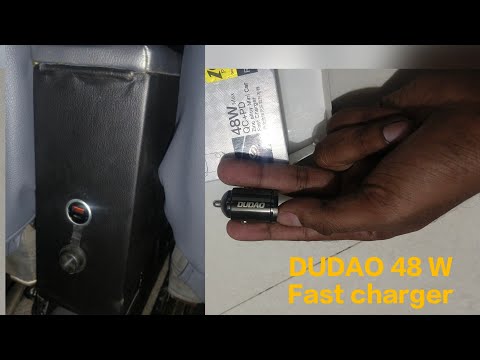 DUDAO 48 W car charger, best fast charger in range