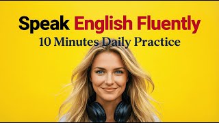Daily Speaking Routine: Boost Your Fluency with Simple Conversations | Beginner Listening Practice
