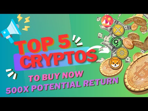 Top 5 cryptocurrencies poised for massive growth in 2023. XRP, Cardano ADA , SHIB,