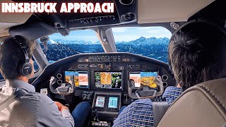Flying Into Innsbruck Austria! One Of The World’s Most Challenging Airports In A Private Jet!