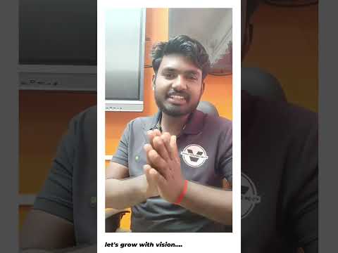 our first video on let's grow with vision
