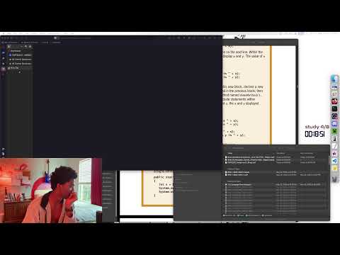 study with me 8 hours | [40Hz Binaural Beats]