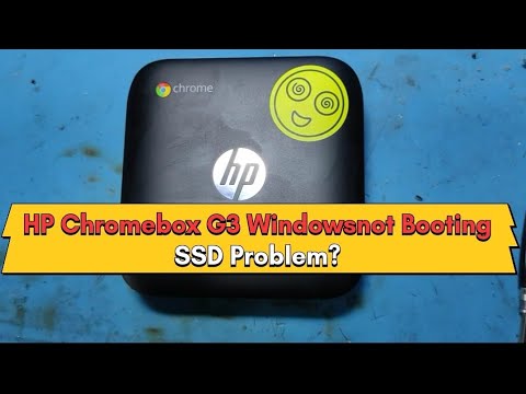 Hp Chromebox G3 Mini PC Windows Not Booting || Windows issue And SSD Problem #hp #minipc
