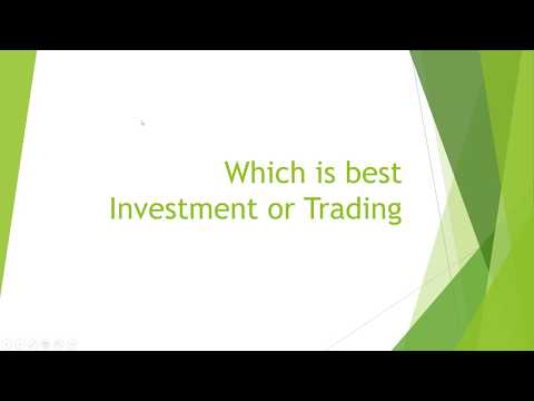Share Market EP#2 - Which is best Investment or Trading