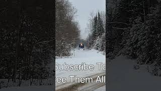 Trains Are Awesome In The Snow, Watch Out Here They Come! #trains #trainhorn #trainvideo