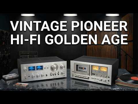 The Golden Age of Pioneer 1980s | Vintage Hi-Fi You Need to Know