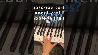 End With a Catchy CHORD Progression 🎶🎹#shorts #pianotutorial #pianist #chords