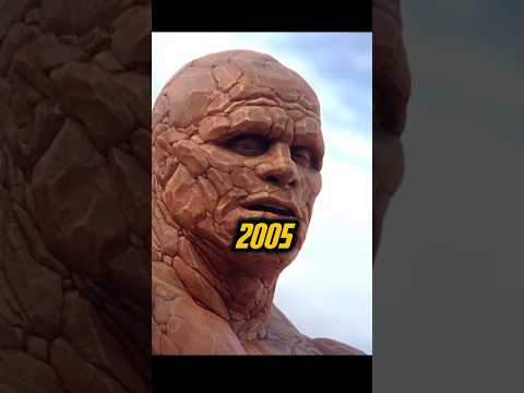 Evolution of The Thing in Fantastic four movies. #fantasticfour #mcu #thething