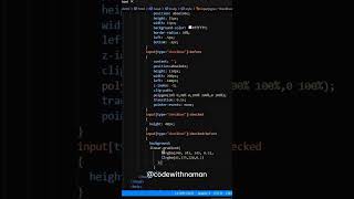 Create night lamp using html and CSS #lamp #cssproject #project #viral  #ytshorts #shortsyoutube