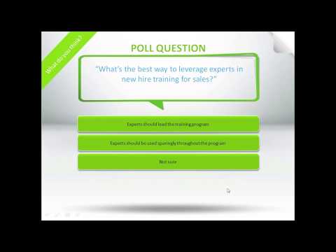 Performance Selling: Using New Hire Sales Training To Build Lasting Sales Success PART 2
