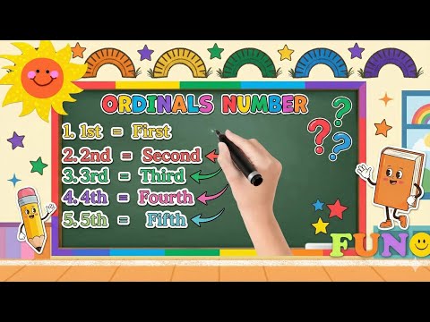 Learn Ordinal Numbers! 🥇 1st, 2nd, 3rd, 4th, 5th | Math for Kids
