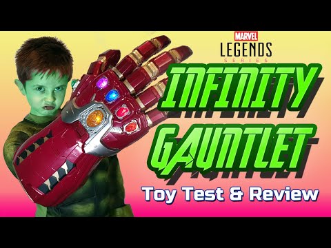 Iron Man Infinity Gauntlet -Toy Test Challenge & Review (Marvel Legends Series)