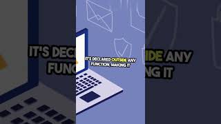 Master JavaScript Global Variables NOW! #javascript #html #shortvideo #shorts #short