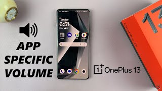 How To Enable / Disable 'App-Specific Volume' On OnePlus 13