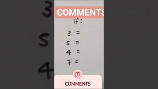 Can you Solve this 🤔 IQ TEST 😎 #shortsfeed #mathstricks #mathematics  #mathstudy #practicequestions