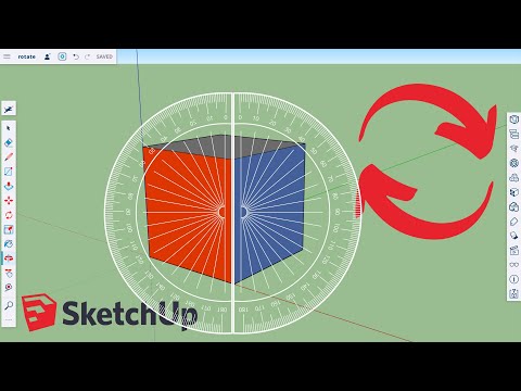 How to Rotate Objects - SketchUp Tutorial