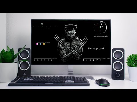 X Men Desktop Look | Make Windows Look Better | Customize Windows 10 Desktop