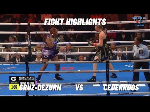 Crews-Dezurn vs Cederroos  Fight Highlights