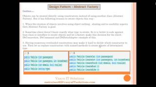 1  Abstract Factory Pattern