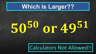 Which Is Larger!! | Math Olympiad Question