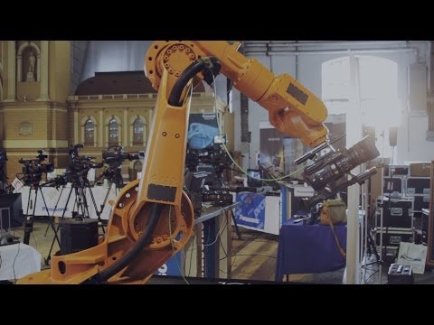The OMG Visuals Motion Control System's very first show-off @ Panasonic Roadshow