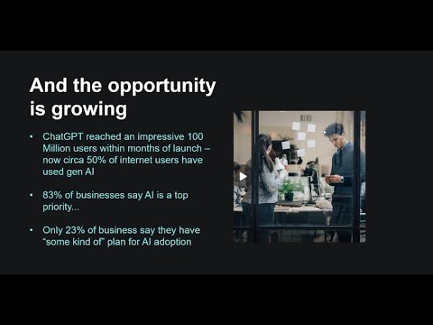 The Opportunity & Growth of Generative AI