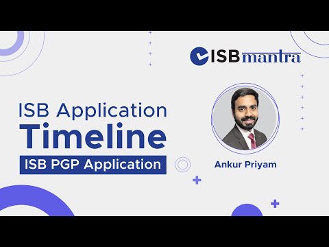 How long do you need for the ISB Application?
