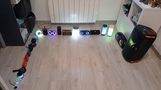 All of my speaker startup and shutdown 