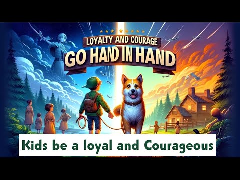 Motivational story for kids | Story on loyalty and courage | Stories for nursery students in English