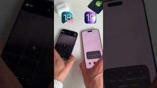 iOS 18 vs iOS 19 New Features Update ! #ios #ios18 vs #ios19 #iphone