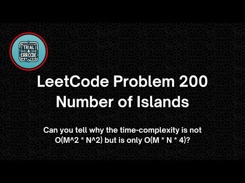 LeetCode Question 200: Number of Islands (Medium)