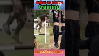 Indian vs chaina training#viralvideo #youtubeshorts