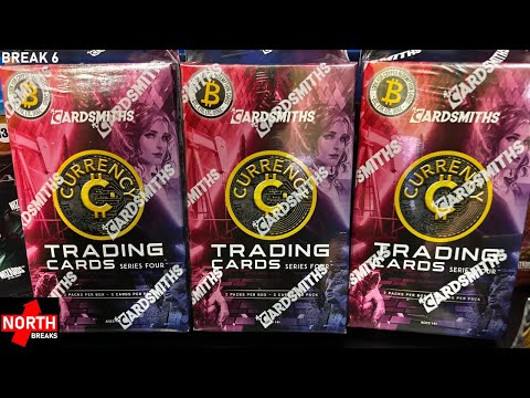HUGE Pull! Currency Trading Cards Series 4 Collector Inner Case Opening
