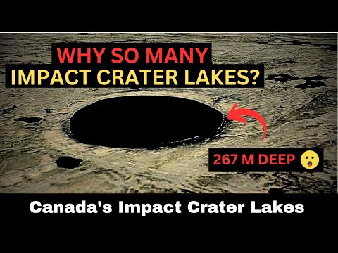 Canada's IMPACT CRATER Lakes | 3 of Canada's ANNULAR LAKES | Canada's Incredible Geography.