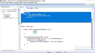122  Comparable interface