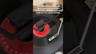 1970s vintage Zenith Nomad II Portable Record Player with Micro-Touch 2G tonearm