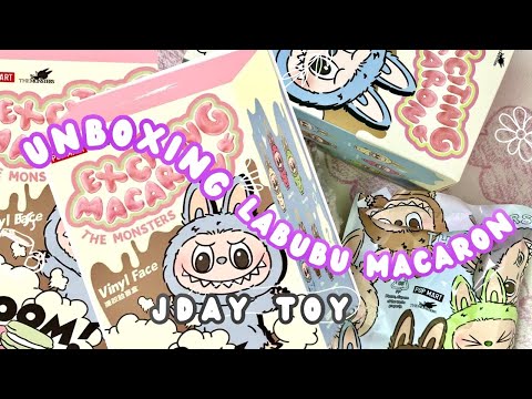 Unboxing : 🎁🎊 Labubu macaron น้องที่มาแรงที่สุดในตอนนี้ มาดูกัน |THE MONSTERS-Tasty Macarons Vinyl