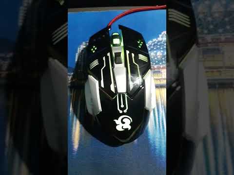 T9 gaming mouse with RGB  🥰 looks vary cool!. 👍👍