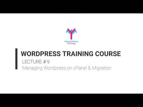 Wordpress Development Course - Lecture# 09 - 29th Oct 2022 | Young Scholars Training