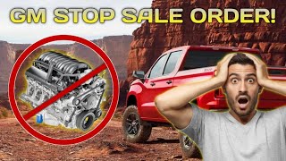 GM issues STOP SALE and Recall ALL vehicles with a 6.2 Engine!