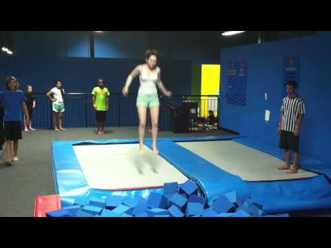 Casey front-flip-to-foam