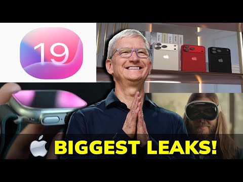 Apple iOS 19, iPhone 17 Pro, Watch Ultra 3 & Vision Pro 2 Leaks!
